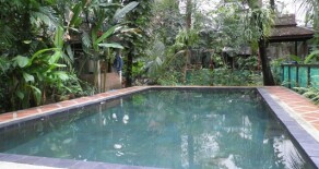 FOR RENT Single house with pool,At Sukhumvit23 Antique Style ( 1 storey)