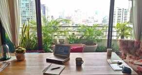 For rent Condo Top View at Sukhumvit59 size 125 sq.m. 2+1 beds 45,000 near BTS Thonglor&Ekamai