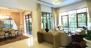 For rent Single house with private pool at Sukhumvit near BTS Ekamai station,4beds ready to move in