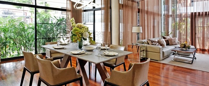 For Rent House in Compound at Sukhumvit 4beds 474 sq.m. near BTS Prompong 3 min